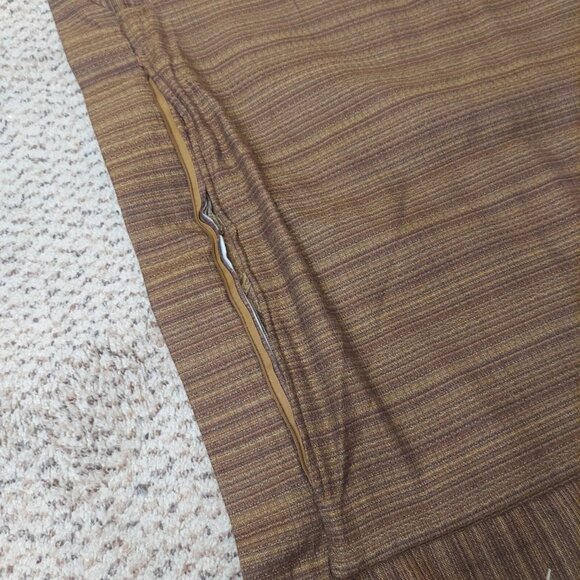 Set of 2 Eastern Accents Brown Paisley Embroidered Pillow Cover Euro Sham Tweed - Picture 5 of 11